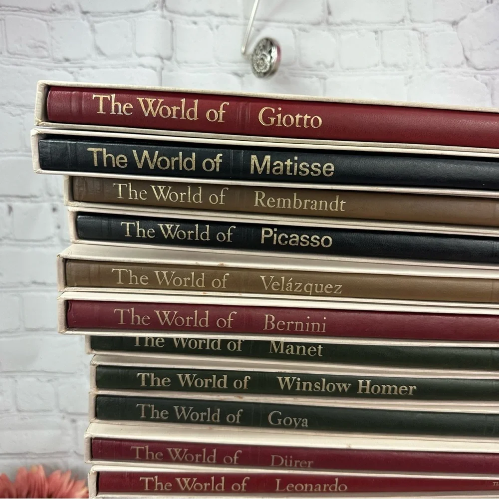 vintage 1970s time-life library of art Coffee Table Book choice of title